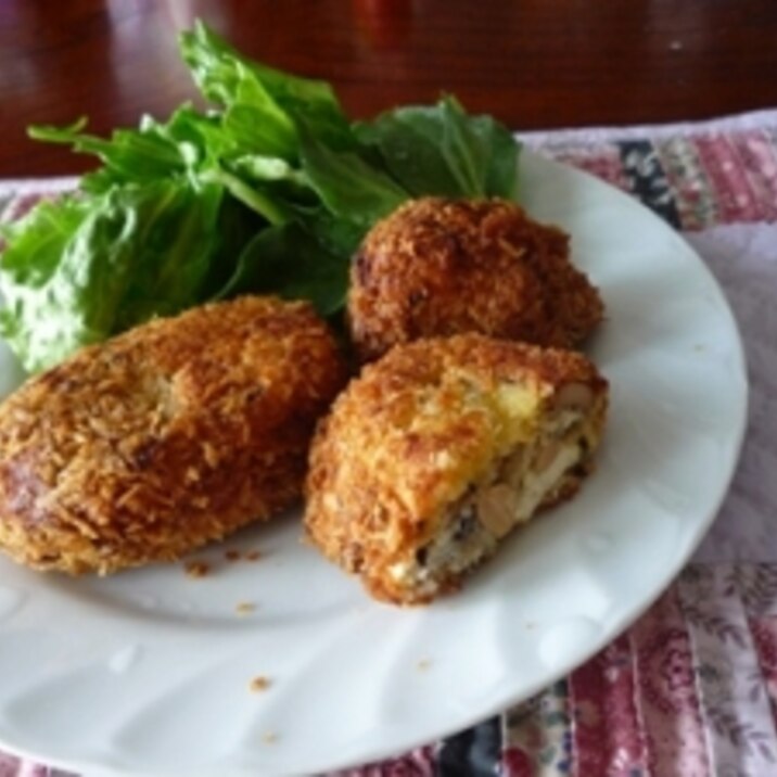 ひじきの煮物が残ったから